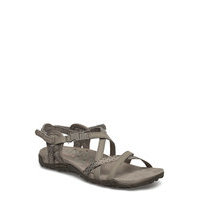 Terran Lattice Ii Taupe Shoes Summer Shoes Flat Sandals Beige Merrell