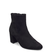 Boot Shoes Boots Ankle Boots Ankle Boot - Heel Musta Gabor