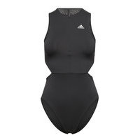 Leotard W T-shirts & Tops Bodies Musta Adidas Performance, adidas Performance