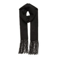 Fringes Accessories Scarves Winter Scarves Musta By Malene Birger