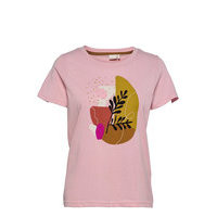 Nubondie Tee T-shirts & Tops Short-sleeved Vaaleanpunainen Nümph