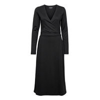 Elle Interlock Wrap Dress Dresses Everyday Dresses Musta Lexington Clothing