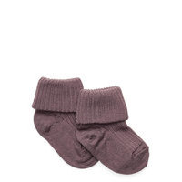 Anklesock 2/2 Pad Baby Socks & Tights Socks Vaaleanpunainen Mp Denmark, mp Denmark