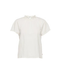 Top Lupa T-shirts & Tops Short-sleeved Valkoinen Lindex