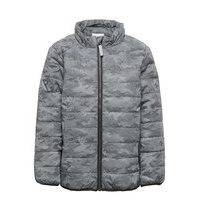 Jacket Light Padded Reflective Toppatakki Harmaa Lindex