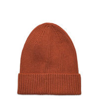 Knitted Beanie Basic Rib Accessories Headwear Hats Beanie Oranssi Lindex