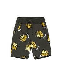 Shorts Aop Lion Street Shortsit Musta Lindex