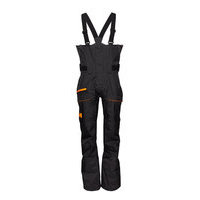 Sogn Bib Shell Pant Sport Pants Musta Helly Hansen