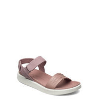 Flowt W Shoes Summer Shoes Flat Sandals Vaaleanpunainen ECCO