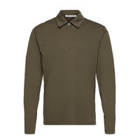 Laron Ls Polos Long-sleeved Vihreä Tiger Of Sweden, Tiger of Sweden