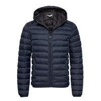 6209626, Jacket - Sdhailie Hood Vuorillinen Takki Topattu Takki Sininen Solid