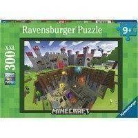 Minecraft Cutaway -palapeli, 300 palaa, Ravensburger