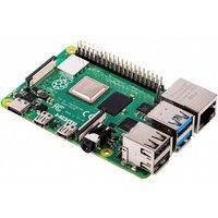 Raspberry Pi 4 model B 4 Gt - yhden piirilevyn tietokone