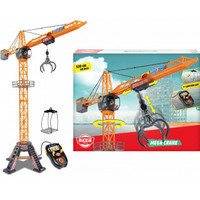 Dickie Toys Mega Crane - kauko-ohjattava nosturi, Simba Dickie