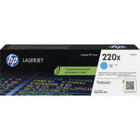 HP 220X -laservärikasetti, syaani