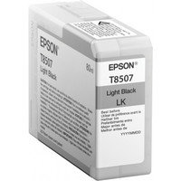 Epson T850700 -mustekasetti, vaalea musta