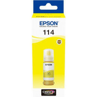 Epson 114 EcoTank -mustepullo, keltainen