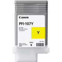 Canon PFI-107Y -mustekasetti, keltainen