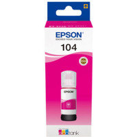 Epson 104 EcoTank -mustepullo, magenta