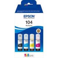 Epson 104 EcoTank -mustepullopakkaus, 4 väriä