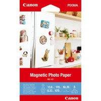 Canon Magnetic Photo Paper -magneettinen valokuvapaperi, 10 x 15 cm, 5 arkkia