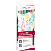 Tombow ABT Dual Brush Candy carton -sivellinkynät