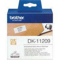 Brother DK-11209 -pieni osoitetarra, 29 x 62 mm