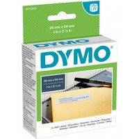 Dymo LabelWriter -palautusosoitetarra 54 x 25 mm, 500 tarraa, valkoinen