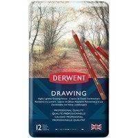 Derwent Drawing -piirrustuskynälajitelma, 12 kynää