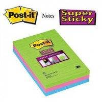 3M Post-it Super-Sticky viestilaput 102 x 152 mm