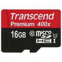 Transcend 16 GB microSDHC Class 10 UHS-I 400x