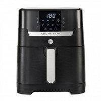 OBH Nordica Easy Fry & Grill Precision -airfryer grillitoiminnolla, musta