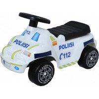 Plasto- offroad poliisiauto, potkuauto