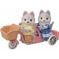 Sylvanian Families Tandempyöräily -leikkisetti