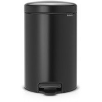 Brabantia Pedal Bin newIcon -roska-astia, 12 l, matta musta