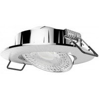 Airam Cosmo DIM LED-alasvalo, 5,8 W, uppoasennettava, kromi