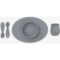 Ezpz First Food Set -ateriasetti, grey
