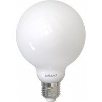 Airam SmartHome G95 -älylamppu, E27, opaalipintainen, 806lm, 2700-6500K, WiFi