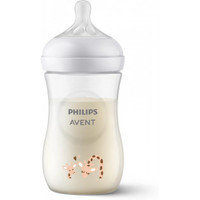 Philips Avent SCY903/66 Natural Response -tuttipullo, 260 ml, kirahvi