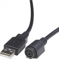 GlobalSat adapterikaapeli PS/2 - USB, Globalsat