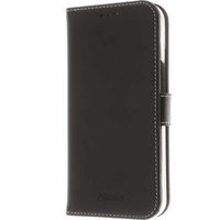 Insmat Exclusive Flip Case -lompakkokotelo, iPhone 14 Plus, musta