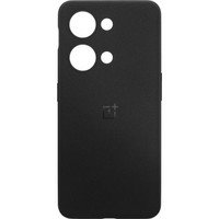 OnePlus Nord 3 5G Sandstone Bumper Case -suojakotelo, musta, Oneplus