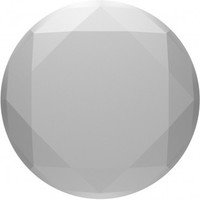 PopSockets PopGrip -pidike, Metallic Diamond Silver