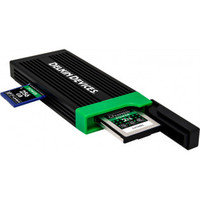 Delkin USB 32 CFexpress Type B , SD UHS-II -muistikortinlukija