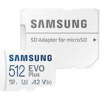 Samsung 512 Gt Micro SDXC EVO Plus -muistikortti
