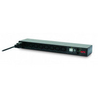 APC Rack PDU virranjakoyksikkö, vaakakiinnitys, Switched 1U 16A 208/230V (8) C13, APC by Schneider Electric