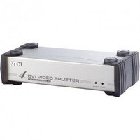 ATEN VS-164 DVI-jakaja/splitter, 1 ,gt, 4, DVI-I Single Link + audio, Aten
