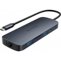 HyperDrive Next 11 Port Dual 4K60Hz HDMI USB-C Hub -adapteri, keskiyön sininen, Targus