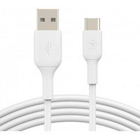 Belkin BOOST CHARGE™ USB-A - USB-C kaapeli, 3m, valkoinen