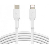 Belkin BOOST CHARGE™ Lightning - USB-C kaapeli, 1m, valkoinen